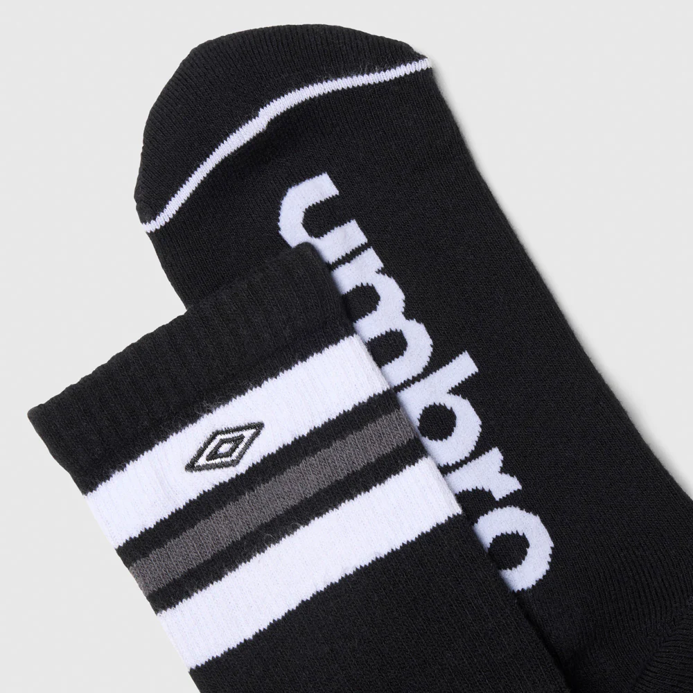 Mens Banded Crew Socks 2 Pack - Image 4