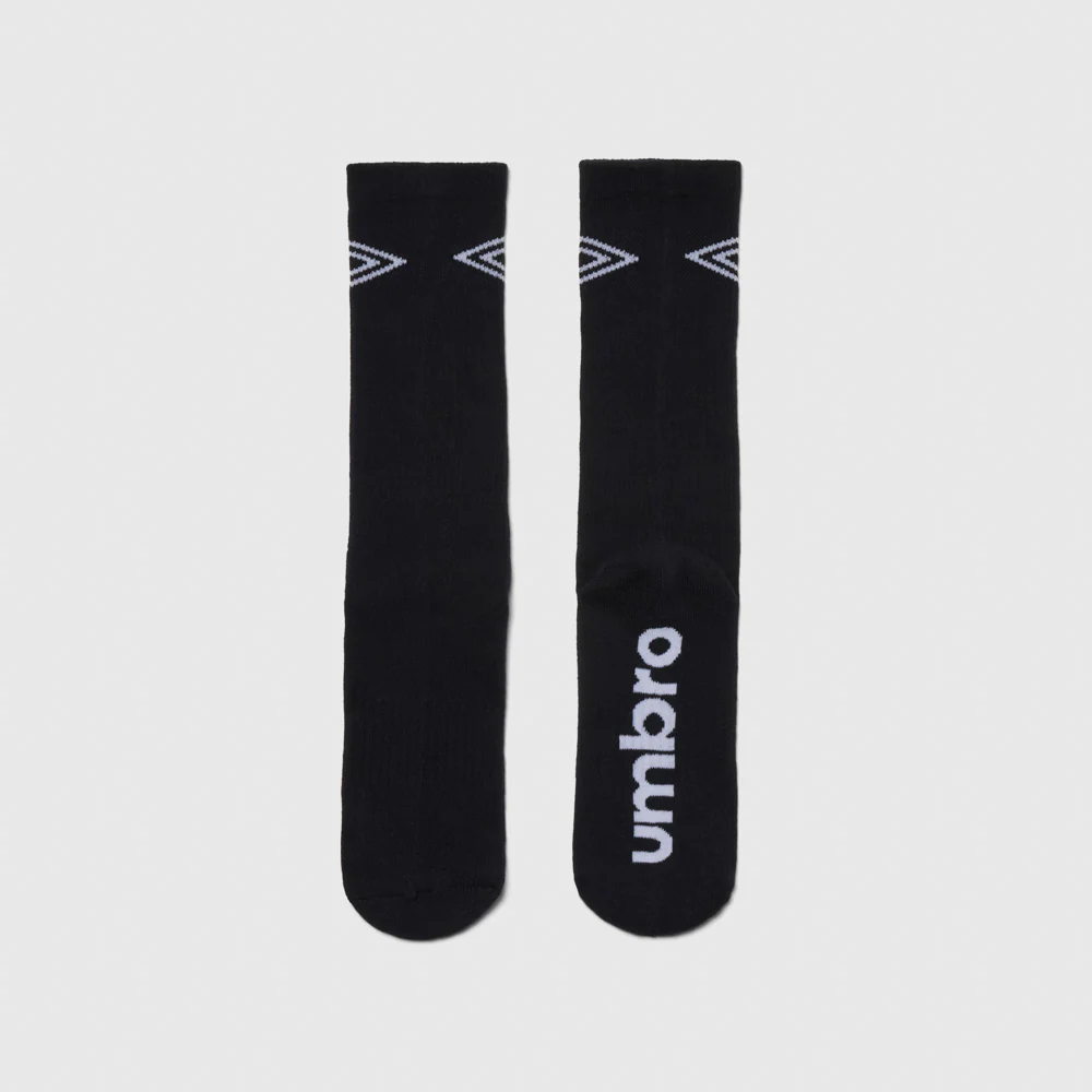 Mens Black Crew Socks 3 Pack - Image 3