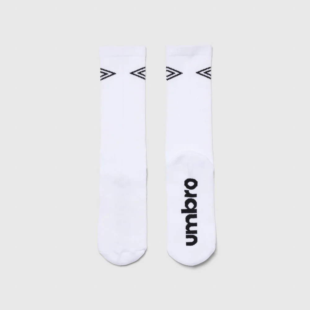 Mens White Crew Socks 3 Pack - Image 3