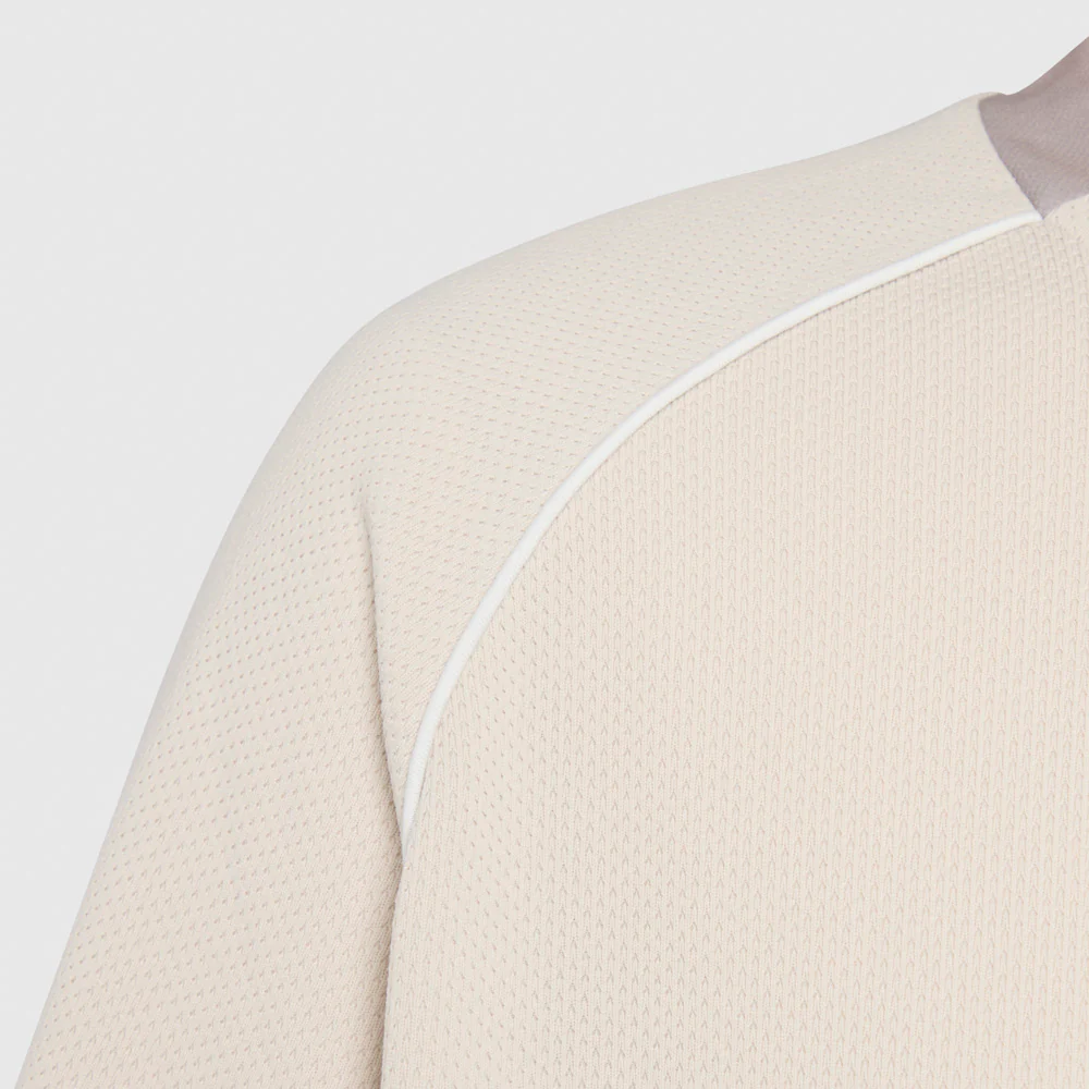 Panelled Mesh Tee - Image 4