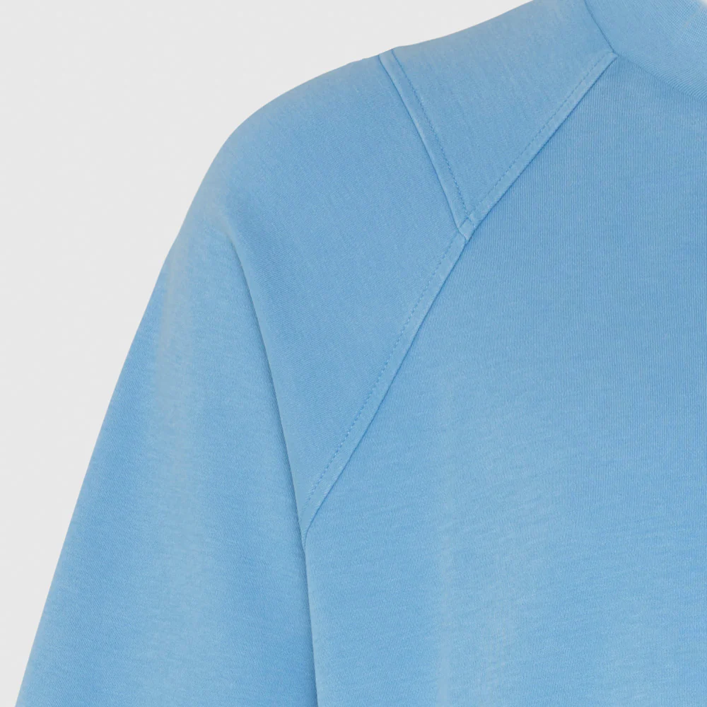 Washed High Neck Boxy Tee - Image 4